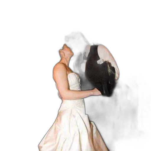 dress, hat, mask, hair transparent PNG cut-out