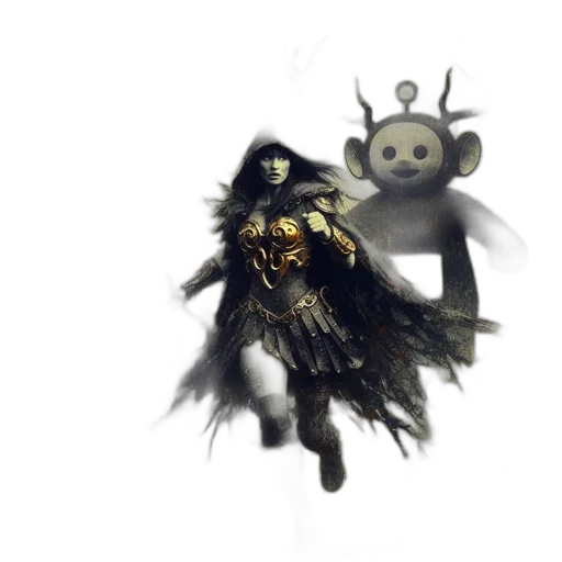 creature, mask, robot, dragon transparent PNG cut-out
