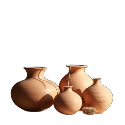 bottle, jewelry, furniture, 3d render transparent PNG cut-out
