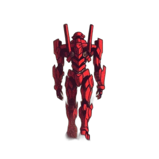 robot, weapon, 3d render, concept art transparent PNG cut-out