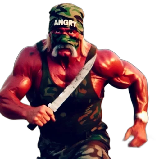 weapon, mask, animal, creature transparent PNG cut-out
