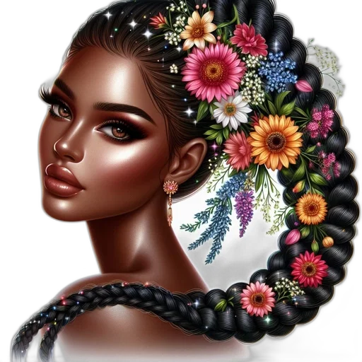 crown, jewelry, face, flower transparent PNG cut-out