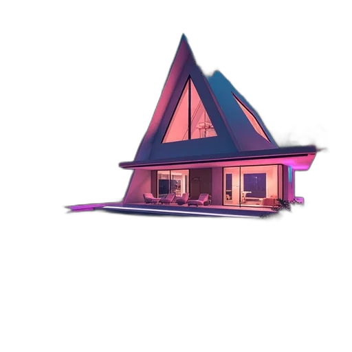 building, hat, umbrella, staff transparent PNG cut-out