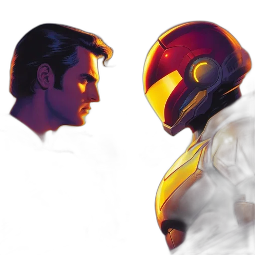 concept art, comic book art, pixel art, photorealistic transparent PNG cut-out