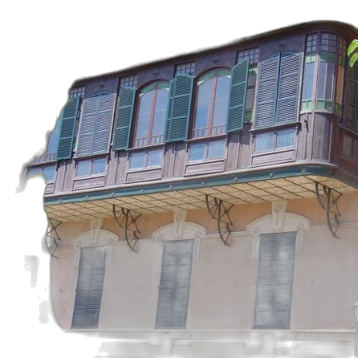 building, furniture, 3d render, photorealistic transparent PNG cut-out