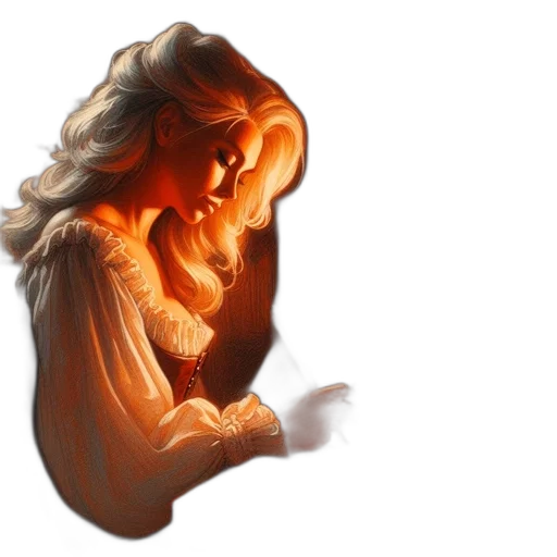 dress, oil painting, fantasy art, photorealistic transparent PNG cut-out