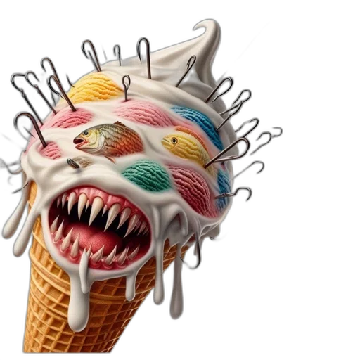 food, mask, creature, face transparent PNG cut-out