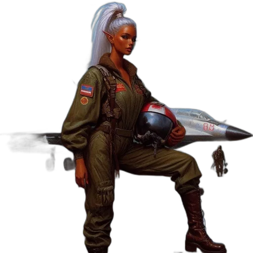 jacket, weapon, staff, concept art transparent PNG cut-out