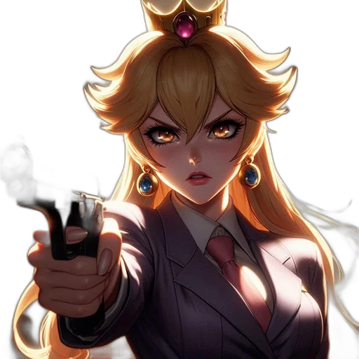 staff, weapon, crown, anime transparent PNG cut-out