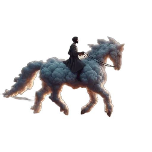 dragon, creature, hair, animal transparent PNG cut-out