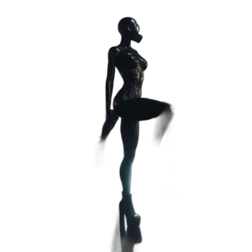 dress, robot, staff, jewelry transparent PNG cut-out