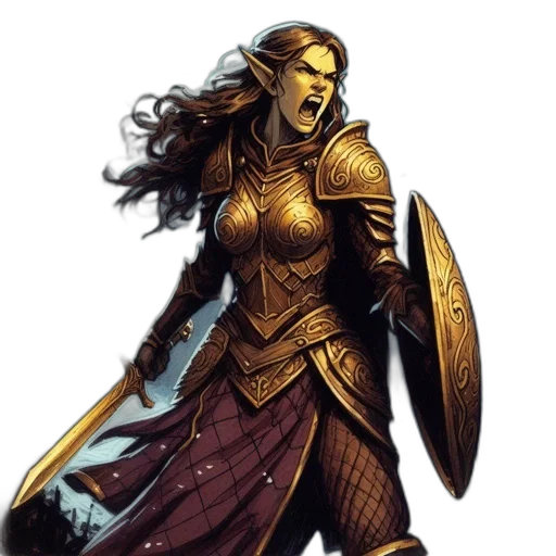 comic book art, concept art, fantasy art, pixel art transparent PNG cut-out