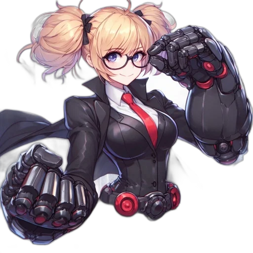 staff, robot, weapon, jacket transparent PNG cut-out