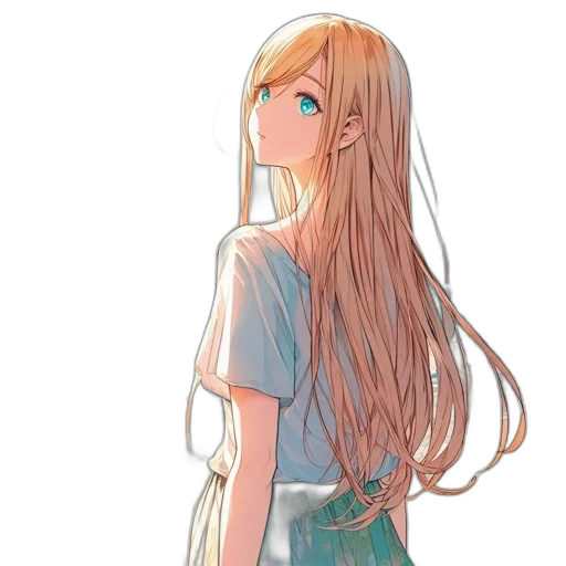dress, hair, face, bottle transparent PNG cut-out