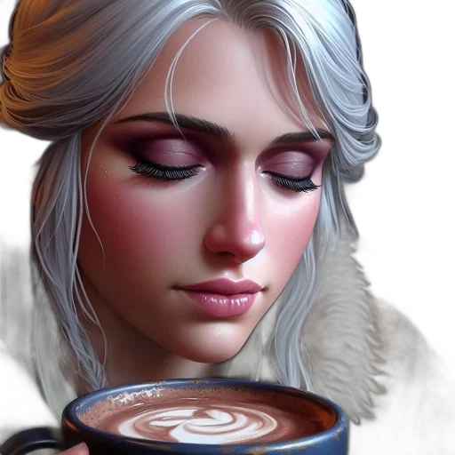 face, fantasy art, photorealistic, concept art transparent PNG cut-out
