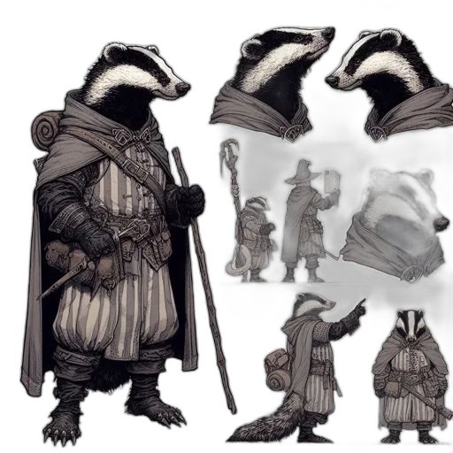 creature, concept art, fantasy art, 3d render transparent PNG cut-out