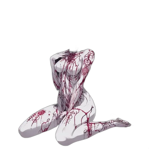 creature, dress, mask, shoes transparent PNG cut-out
