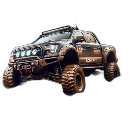 car, weapon, concept art, 3d render transparent PNG cut-out