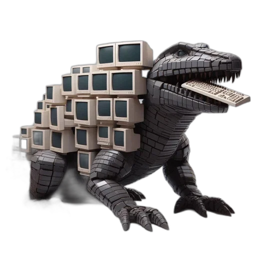 dragon, creature, animal, building transparent PNG cut-out