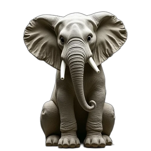 animal, creature, staff, 3d render transparent PNG cut-out