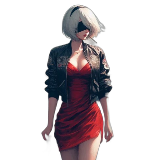 dress, jacket, face, mask transparent PNG cut-out