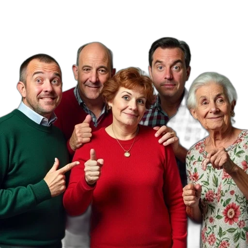 staff, furniture, group, five transparent PNG cut-out