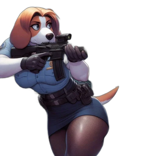 weapon, staff, animal, jacket transparent PNG cut-out