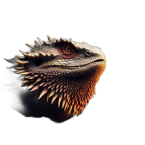 dragon, animal, creature, mask transparent PNG cut-out