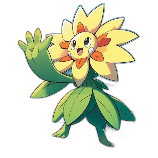 flower, creature, staff, animal transparent PNG cut-out