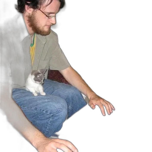 staff, animal, creature, hair transparent PNG cut-out