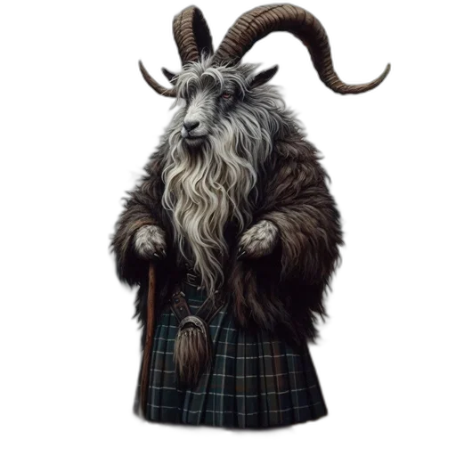 animal, creature, staff, hair transparent PNG cut-out
