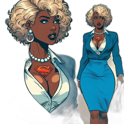 dress, comic book art, concept art, cartoon transparent PNG cut-out
