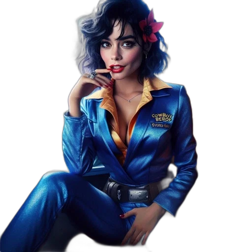 jacket, comic book art, concept art, fantasy art transparent PNG cut-out