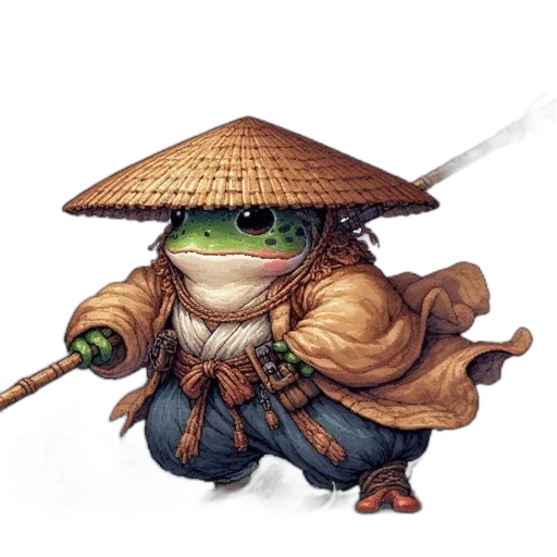 staff, mask, hat, dragon transparent PNG cut-out