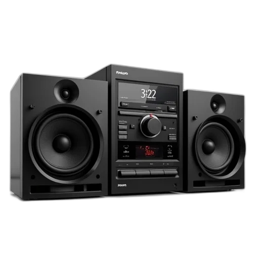 black, home, stereo, system transparent PNG cut-out