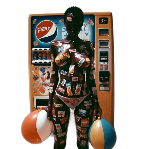 robot, dress, mask, jacket transparent PNG cut-out