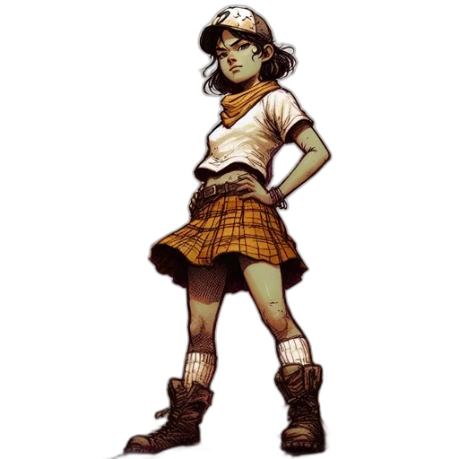 staff, dress, concept art, pixel art transparent PNG cut-out