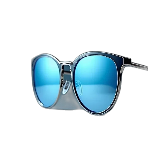 3d render, blue, gucci, glasses transparent PNG cut-out
