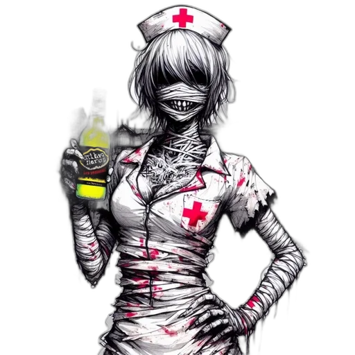 staff, comic book art, pixel art, concept art transparent PNG cut-out