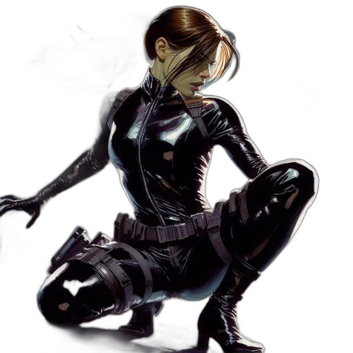 robot, concept art, comic book art, cyberpunk transparent PNG cut-out