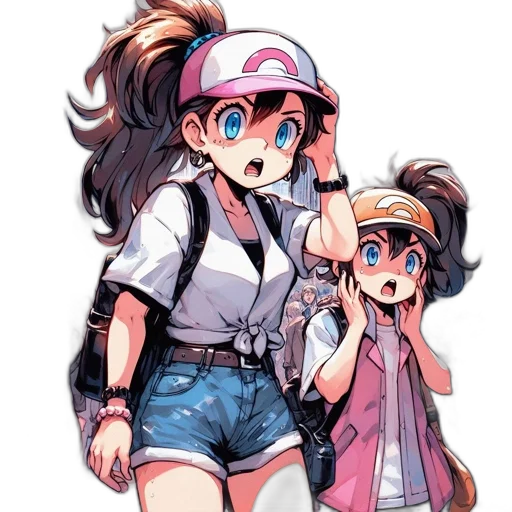 hat, weapon, staff, creature transparent PNG cut-out