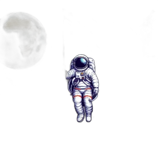 robot, jacket, creature, staff transparent PNG cut-out