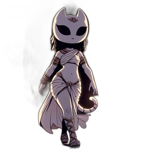 mask, staff, robot, creature transparent PNG cut-out