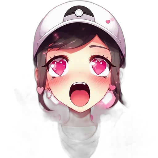 face, hat, creature, staff transparent PNG cut-out