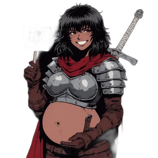 sword, weapon, comic book art, fantasy art transparent PNG cut-out