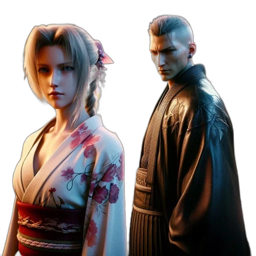 concept art, photorealistic, cyberpunk, 3d render transparent PNG cut-out