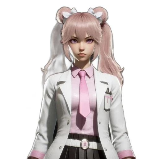 staff, jacket, concept art, 3d render transparent PNG cut-out