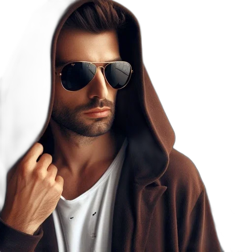 jacket, photorealistic, 3d render, fantasy art transparent PNG cut-out