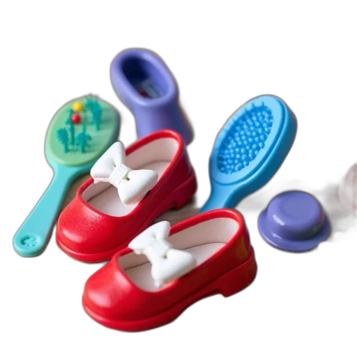 shoes, collection, children, toys transparent PNG cut-out
