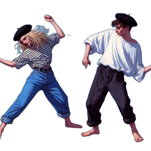 concept art, photorealistic, oil painting, pixel art transparent PNG cut-out